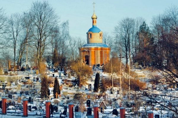 Кузьминское кладбище в Санкт-Петербурге, г. Пушкин