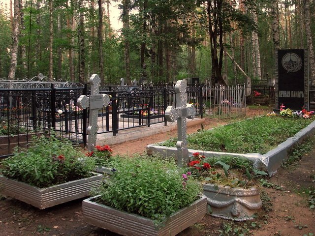 Песочинское кладбище в Санкт-Петербурге, п. Песочный