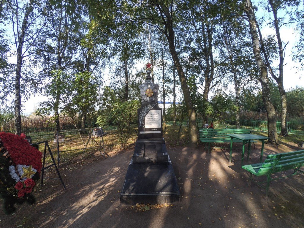 Воинское кладбище в Московской Славянке